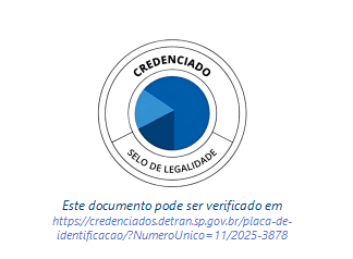 Credencial Detran/SP - Lucas Romero